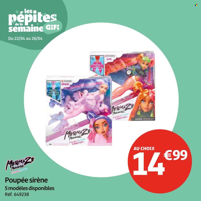 Catalogue GiFi - 22/04/2026 - 26/04/2026.
