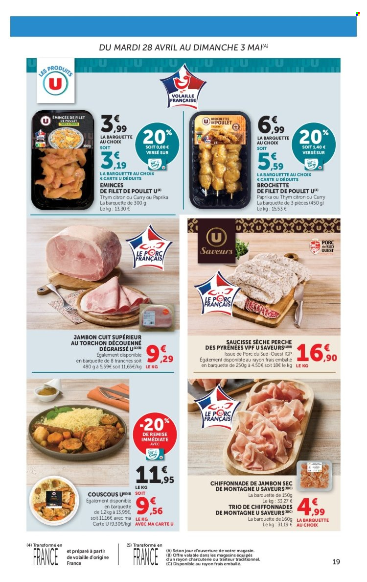 Catalogue SUPER U - 28/04/2026 - 10/05/2026. Page 19