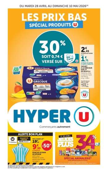 Catalogue HYPER U - 28/04/2026 - 10/05/2026.