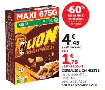 Céréales Lion Nestlé