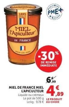 MIEL DE FRANCE MIEL L'APICULTEUR