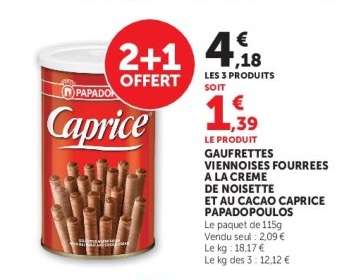 Caprice Gaufrettes