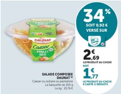 Salade Composée Daunat