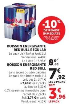 Boisson Energizante Red Bull Regular