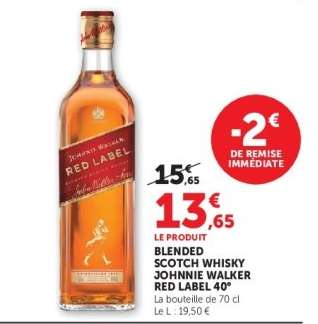 Blended Scotch Whisky Johnnie Walker Red Label 40°