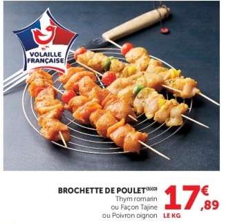Brochette de Poulet