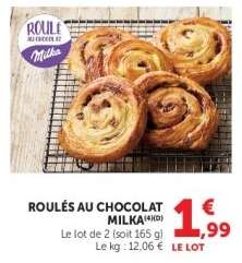 ROULÉS AU CHOCOLAT MILKA
