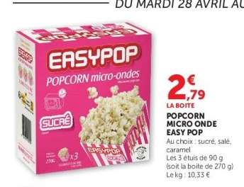 POPCORN MICRO ONDE EASY POP