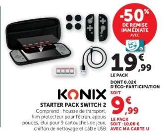Konix Starter Pack Switch 2