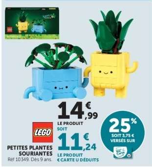 LEGO PETITES PLANTES SOURIANTES