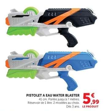 PISTOLET A EAU WATER BLASTER
