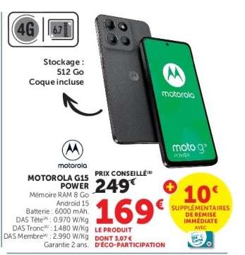 MOTOROLA G15 POWER