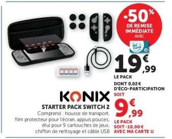 Konix Starter Pack Switch 2
