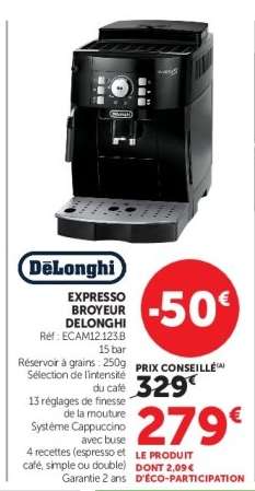 Expresso Broyeur DeLonghi
