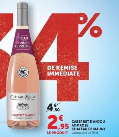 Cabernet d'Anjou AOP Rosé Chateau de Mauny