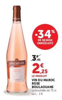 VIN DU MAROC ROSE BOULAOAUNE