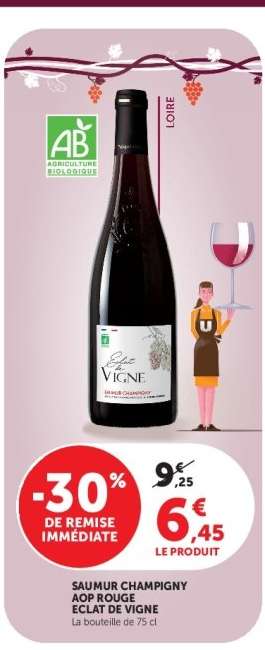 SAUMUR CHAMPIGNY AOP ROUGE ÉCLAT DE VIGNE