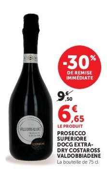 Prosecco Superiore DOCG Extra-Dry Costaross Valdobbiadene