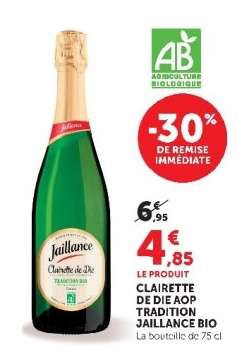 Clairette de Die AOP Tradition Jaillance Bio