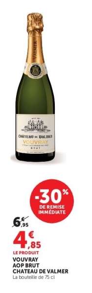 Vouvray AOP Brut Chateau de Valmer