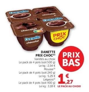 DANETTE "Prix Choc"