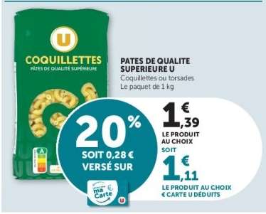 Pâtes de Qualité Supérieure U