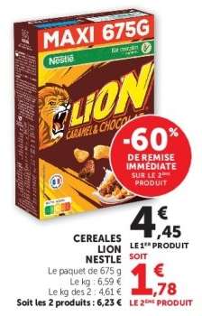 Céréales Lion Nestlé