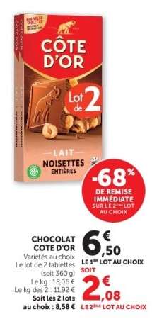 CHOCOLAT CÔTE D'OR