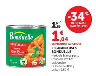 LEGUMINEUSES BONDUELLE