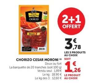 Chorizo César Moroni