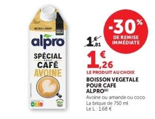 Boisson Végétale pour Café Alpro