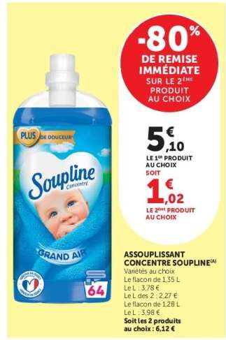 ASSOUPLISSANT CONCENTRÉ SOUPLINE