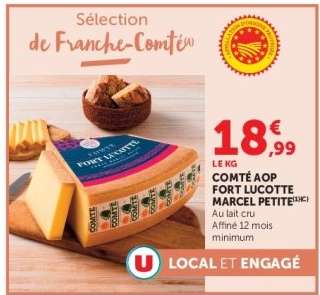 Comté AOP Fort Lucotte Marcel Petite