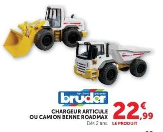 Chargeur Articule ou Camion Benne Roadmax