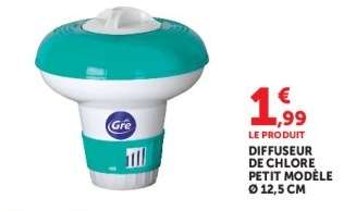 Diffuseur de chlore petit modèle