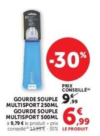GOURDE SOUPLE MULTISPORT 250ML / 500ML