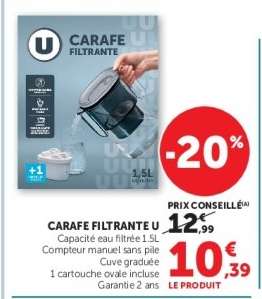 CARAFE FILTRANTE U