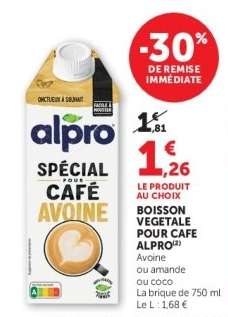 Boisson Végétale pour Café Alpro