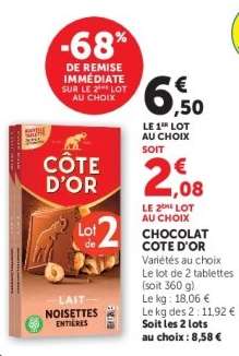 CHOCOLAT CÔTE D'OR