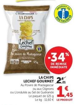 LA CHIPS LECHEF GOURMET