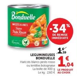 LEGUMINEUSES BONDUELLE