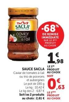 SAUCE "SACLA"