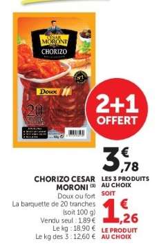 Chorizo César Moroni