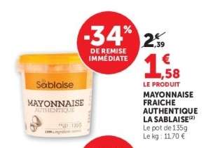 MAYONNAISE FRAICHE AUTHENTIQUE LA SABLAISE