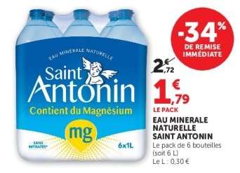 Eau Minérale Naturelle Saint Antonin