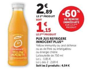 PUR JUS REFRIGERE INNOCENT PLUS