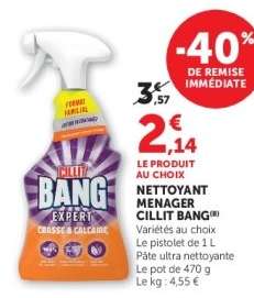 Nettoyant ménager Cillit Bang