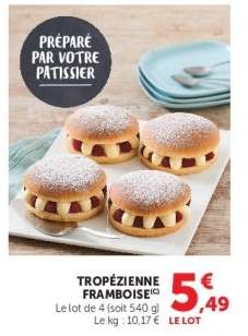 Tropézienne Framboise