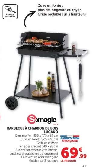 Barbecue à Charbon de Bois Lugano