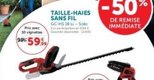 Taille-haies sans fil